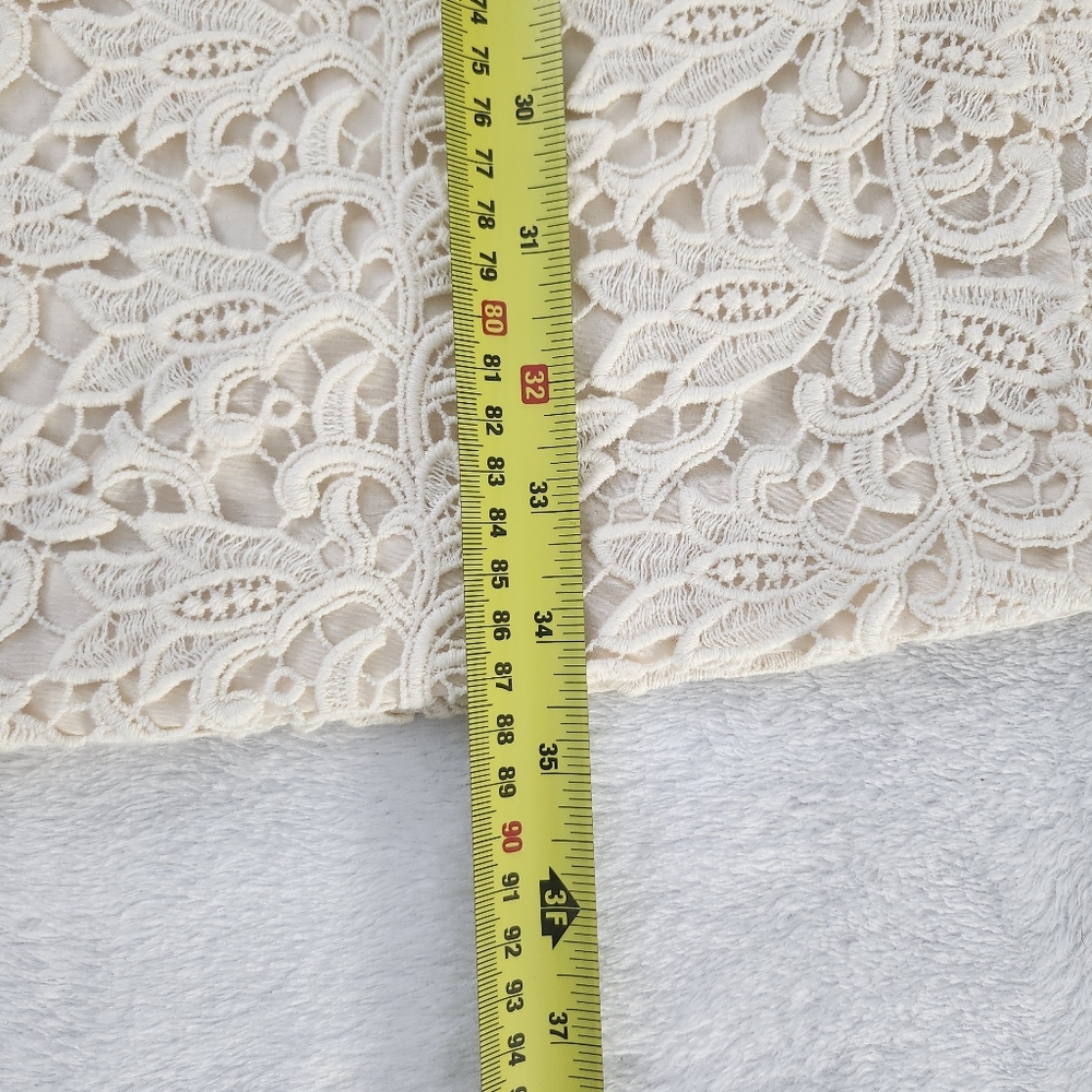 TALBOTS Ivory Lace Shift Dress Wedding Guest Bridal Shower Cocktails Size 2P NWT - Picture 11 of 14